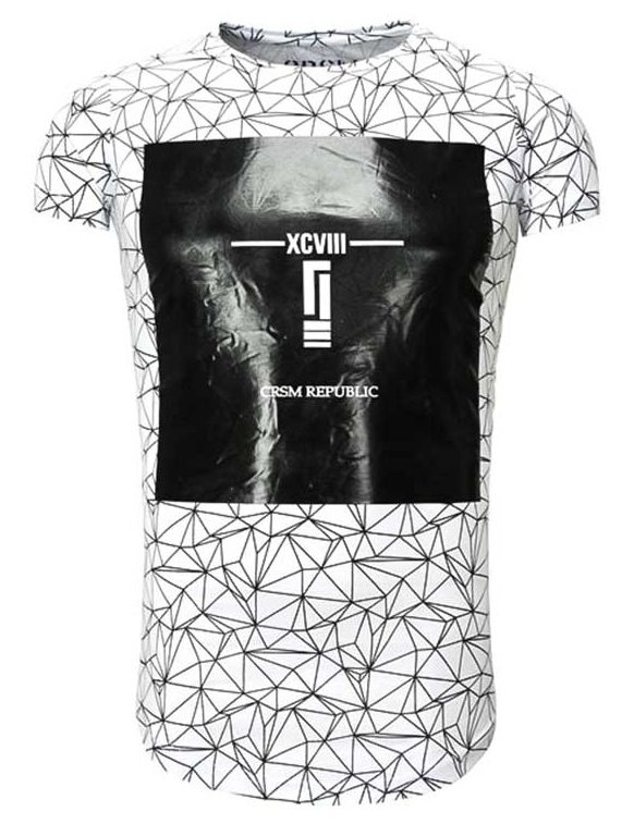 Tricou Barbati Carisma Alb 4316