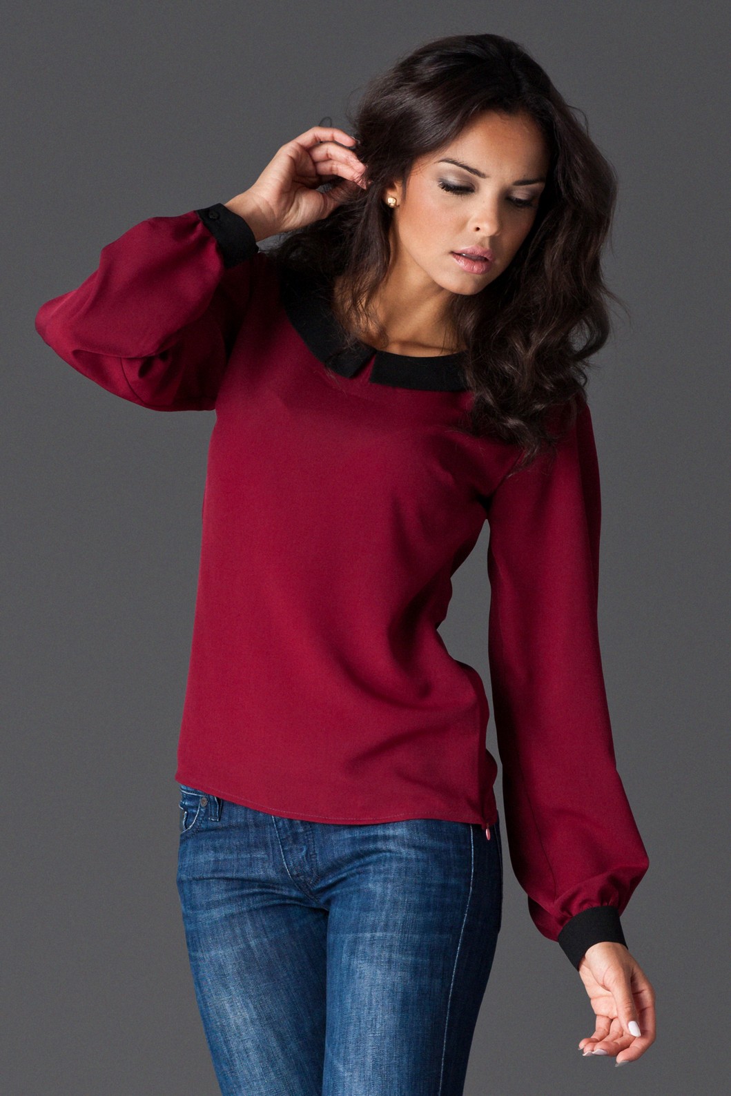 make up Rendezvous obesity Bluza eleganta bordo cu guler rotund | Online | Preturi | 92987 | Ieftine make up Rendezvous obesity Bluza eleganta bordo cu guler rotund | Online | Preturi | 92987 | Ieftine