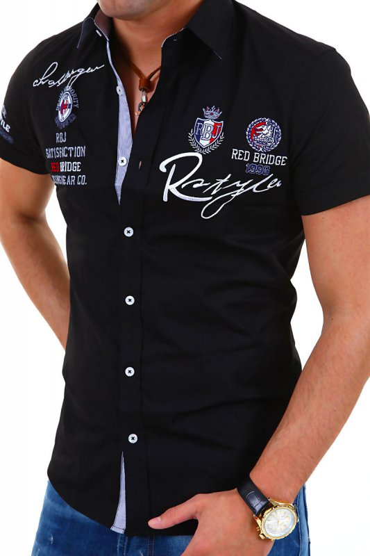Personally Surrounded Kent Camasa maneca scurta Redbridge Neagra R-2122 | Online | Preturi | 90645 | Ieftine Personally Surrounded Kent Camasa maneca scurta Redbridge Neagra R-2122 | Online | Preturi | 90645 | Ieftine
