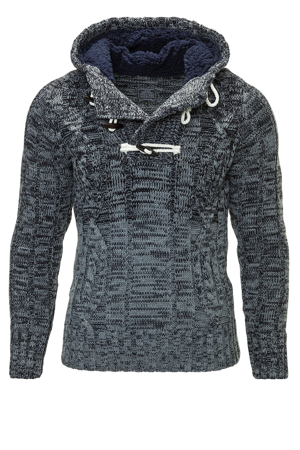 Pulover-Hanorac Tricotat Barbati Carisma Bleumarin 7210