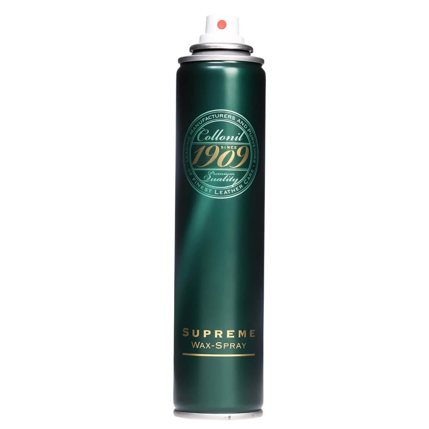 Spray Collonil 1909 Supreme Wax 200 ml pentru impermeabilizarea și îngrijirea gecilor din piele