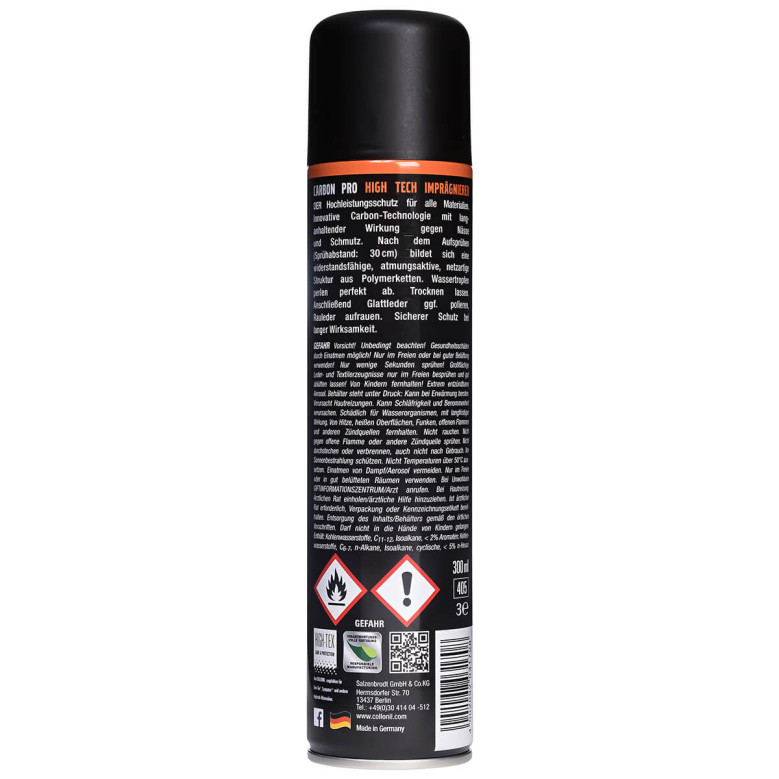 Spray Impermeabilizant pentru Geci din Piele Naturala Extrem de Durabil Collonil Carbon Pro – INGRIJIRE SI IMPERMEABILIZARE