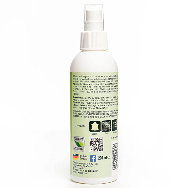 Lotiune de Curatare Organica pentru Geci din Piele Naturala Collonil Bamboo Lotion – INGRIJIRE SI IMPERMEABILIZARE