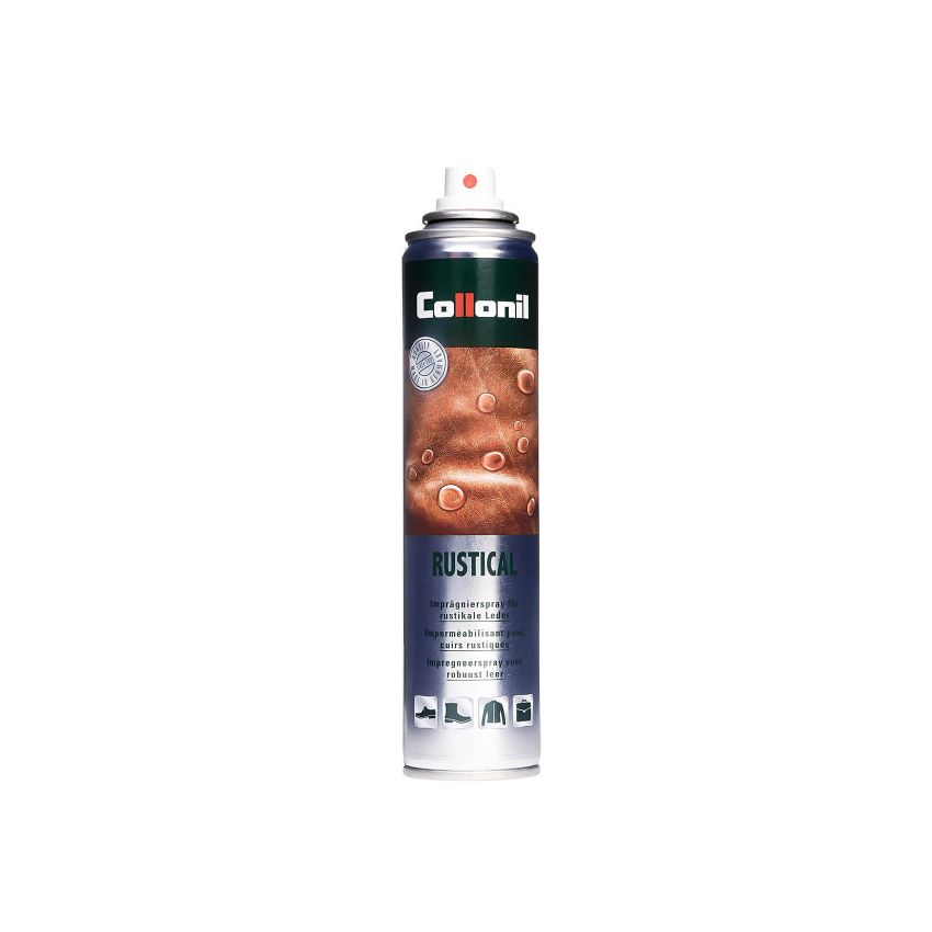 Spray Impermeabilizant Geci Piele Vintage Collonil Rustical 200 ml Spray Collonil Rustical 200 ml pentru impermeabilizarea gecilor din piele cu finisaj vintage