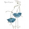 Cercei Handmade din Piele Naturala Albastru Deschis Boema Cercei Handmade din Piele Naturala Albastru Deschis Boema - readytowear.ro