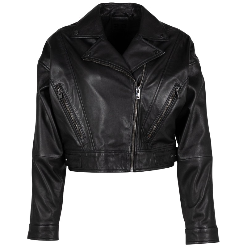 Geaca Scurta de Piele Dama 2.0 by Mauritius Neagra 2MWMayla – Geci de Piele Geaca Scurta de Piele Dama 2.0 by Mauritius Neagra 2MWMayla – Geci de Piele