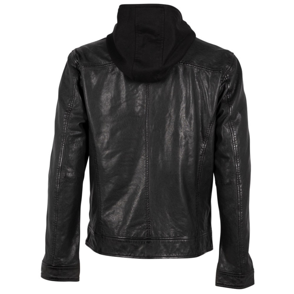 Geaca de Piele Barbati Deercraft Neagra DMBrindley