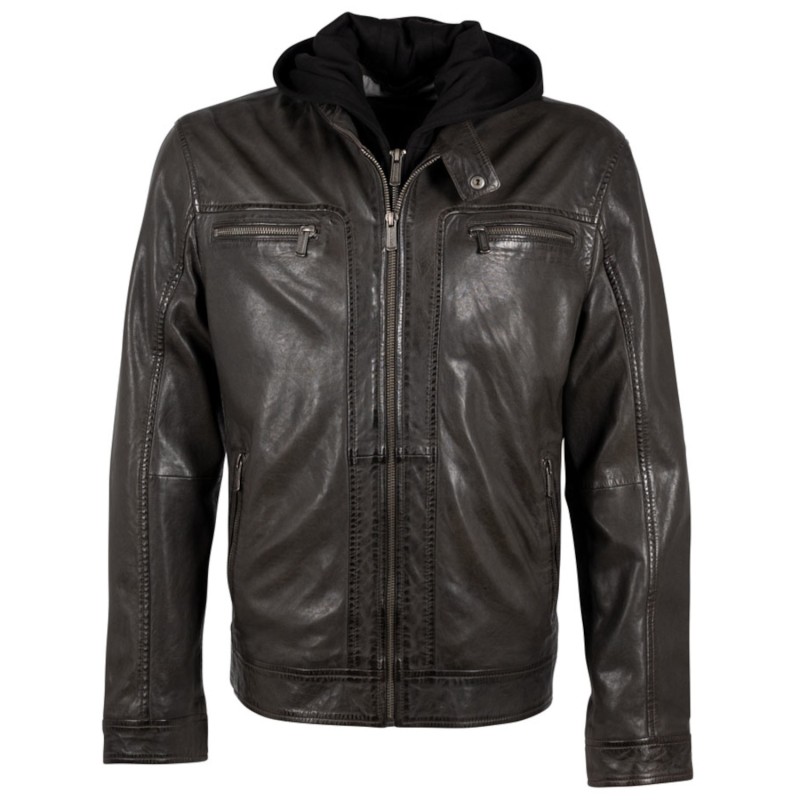 Geaca de Piele Barbati Deercraft Olive DMBrindley – Geci de Piele Geaca de Piele Barbati Deercraft Olive DMBrindley – Geci de Piele