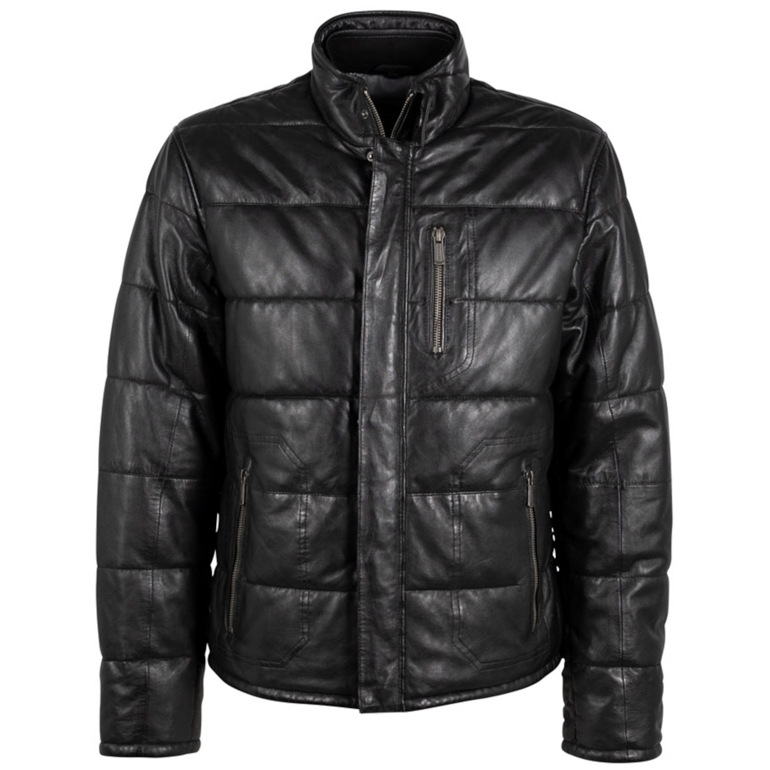 Geaca de Piele Barbati Deercraft Neagra DMChetwin – Black Friday Geaca de Piele Barbati Deercraft Neagra DMChetwin – Black Friday