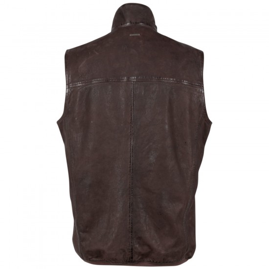 Vesta de Piele Barbati Deercraft Maro Inchis DMCork Vesta de Piele Barbati Deercraft Maro Inchis DMCork