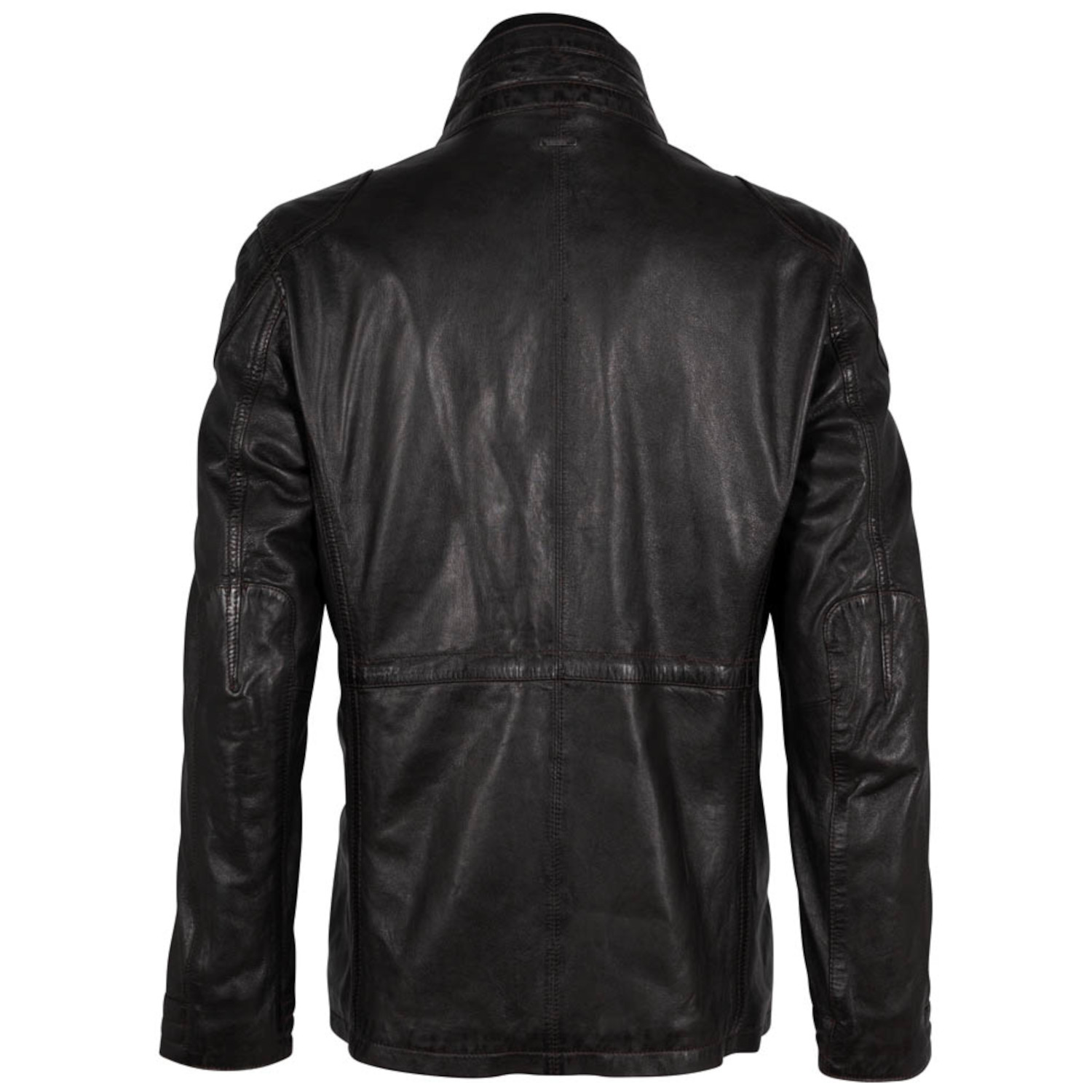 Geaca Lunga de Piele Barbati Deercraft Maro Inchis DMJeldrik – Black Friday