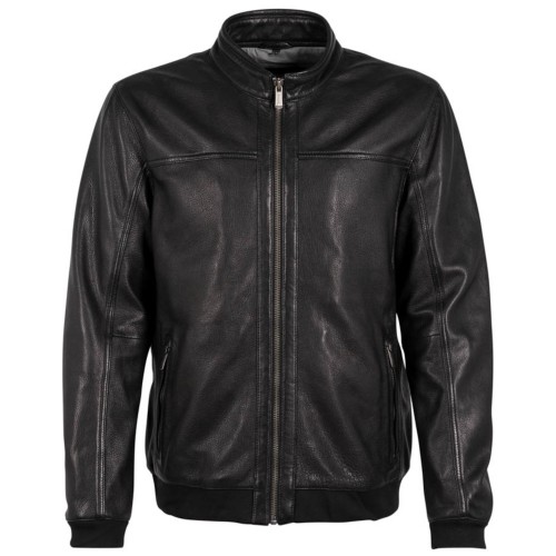 Geaca de Piele Barbati Deercraft Neagra DMMatei