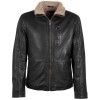 Geaca de Piele Barbati Deercraft Negru/Bej DMNelsan Geaca de Piele Barbati Deercraft Negru/Bej DMNelsan - readytowear.ro