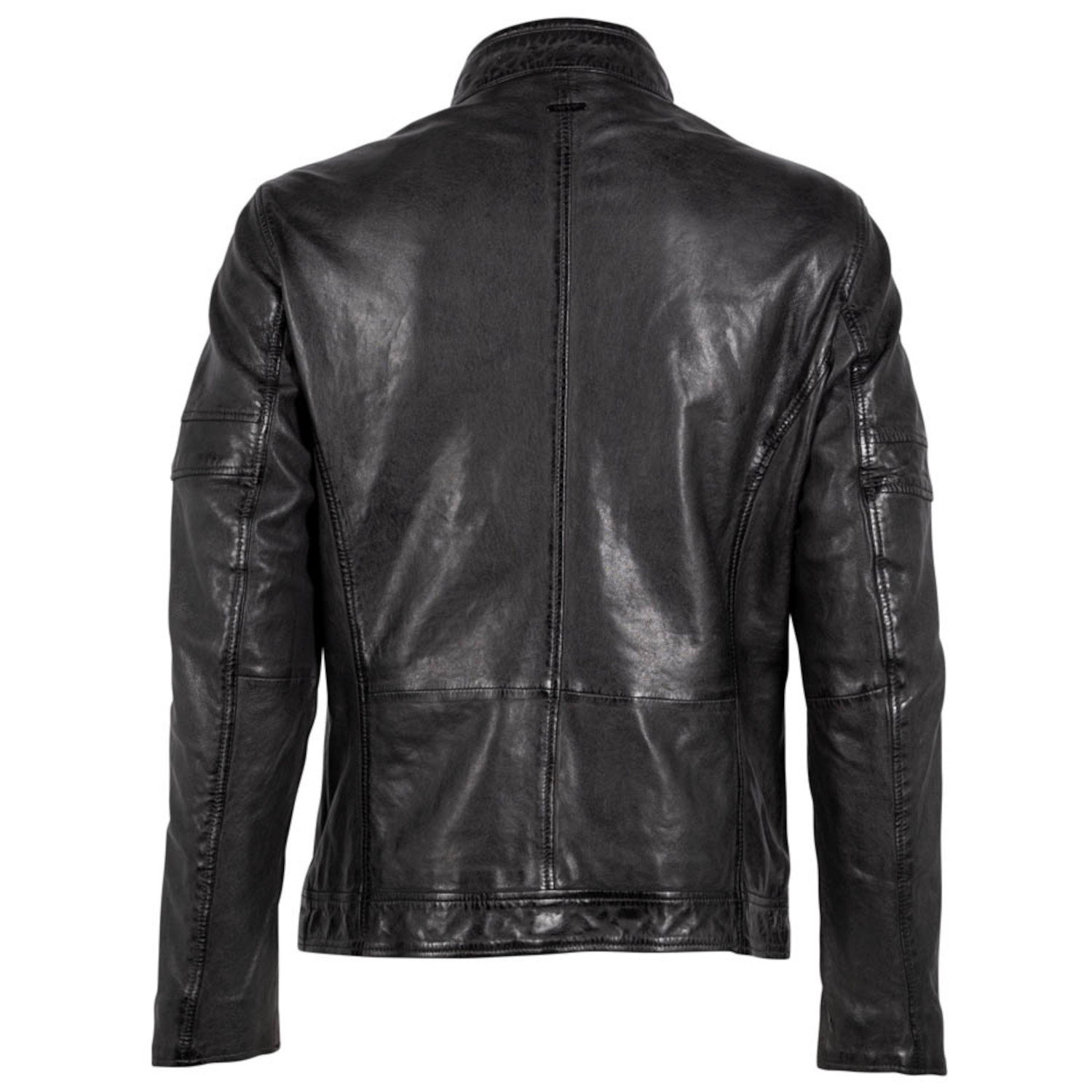 Geaca de Piele Barbati Deercraft Bleumarin Inchis DMRufford – Geci de Piele