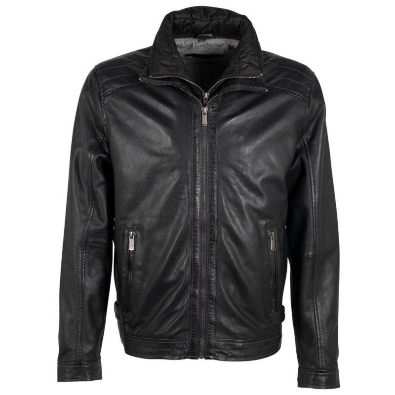 Geaca de Piele Barbati Deercraft Bleumarin DMTheros – Black Friday