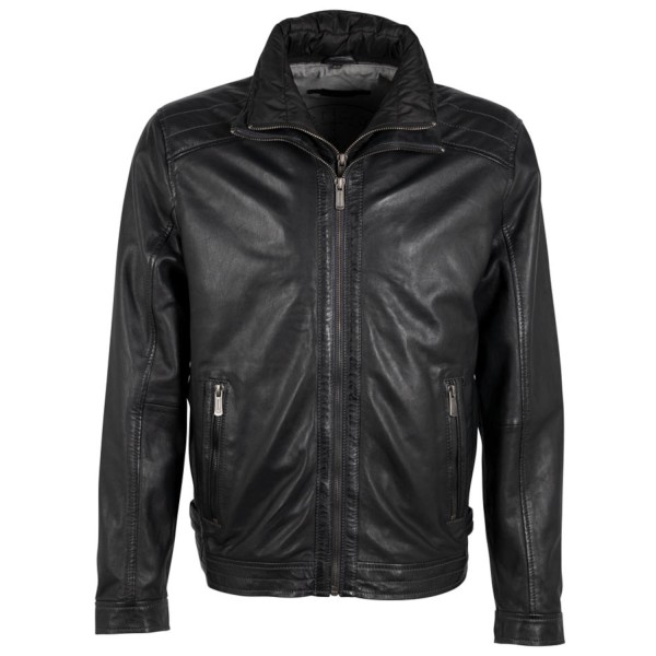 Geaca de Piele Barbati Deercraft Bleumarin DMTheros