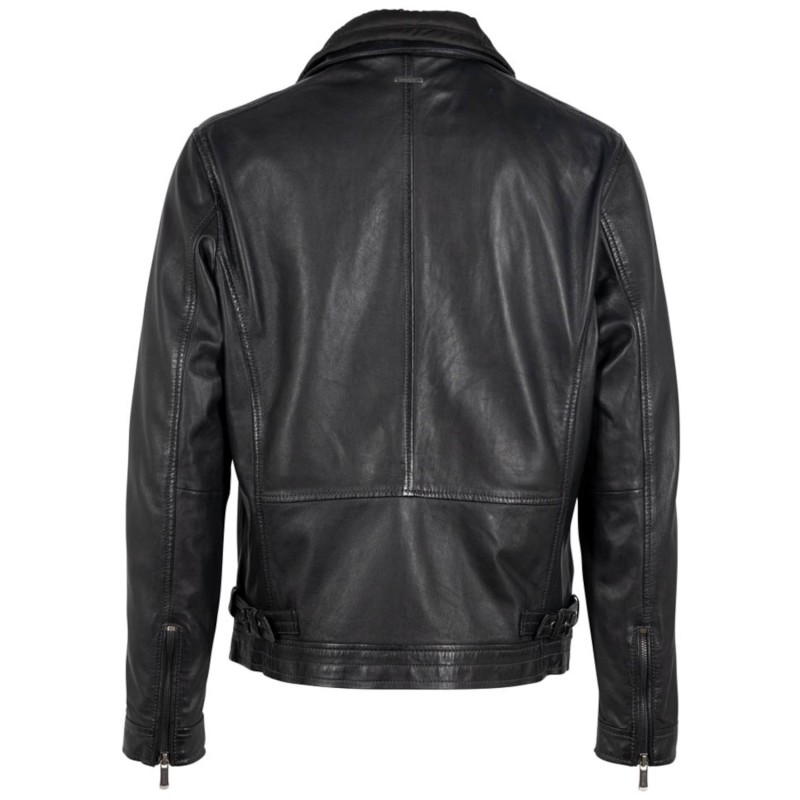 Geaca de Piele Barbati Deercraft Bleumarin DMTheros – Black Friday