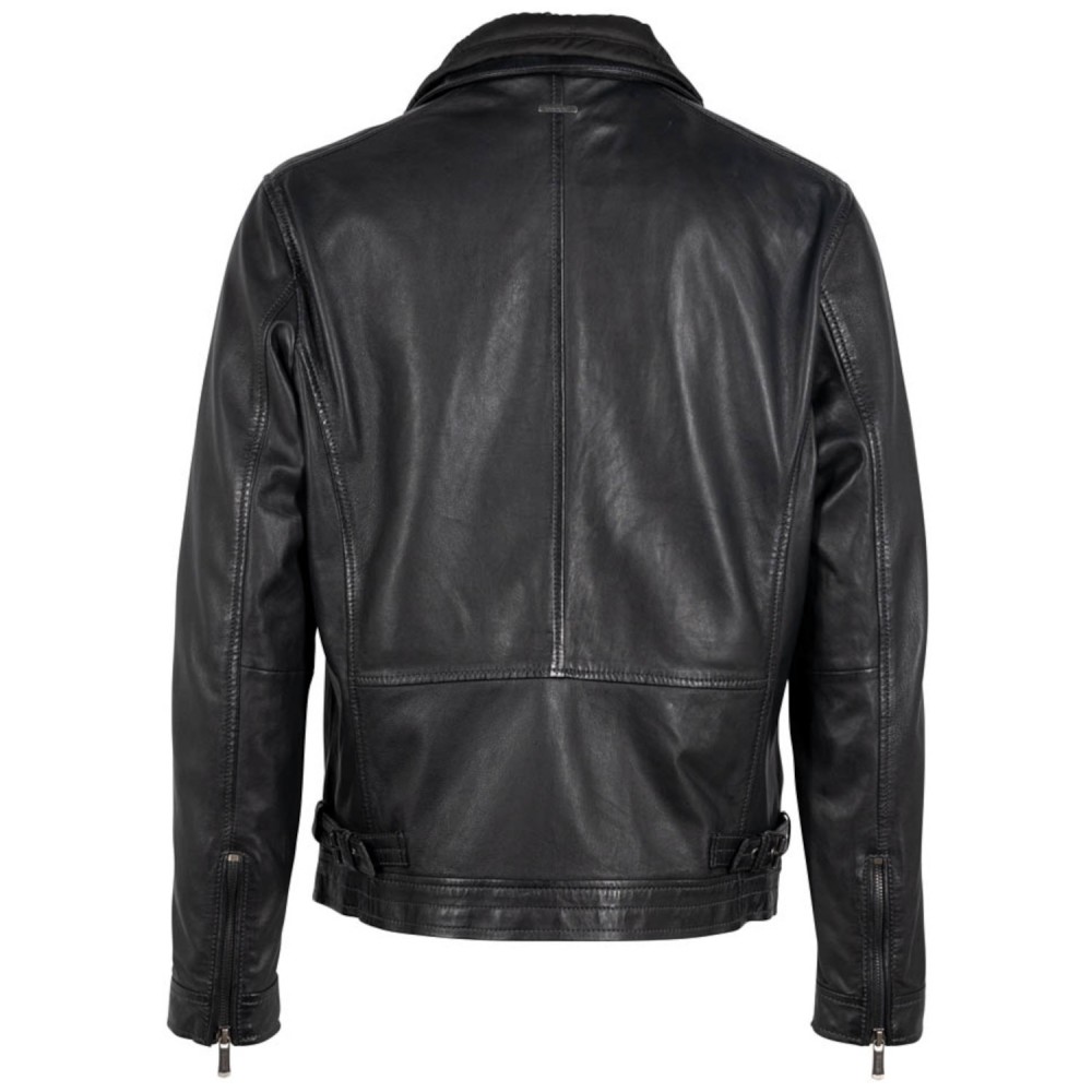 Geaca de Piele Barbati Deercraft Bleumarin DMTheros