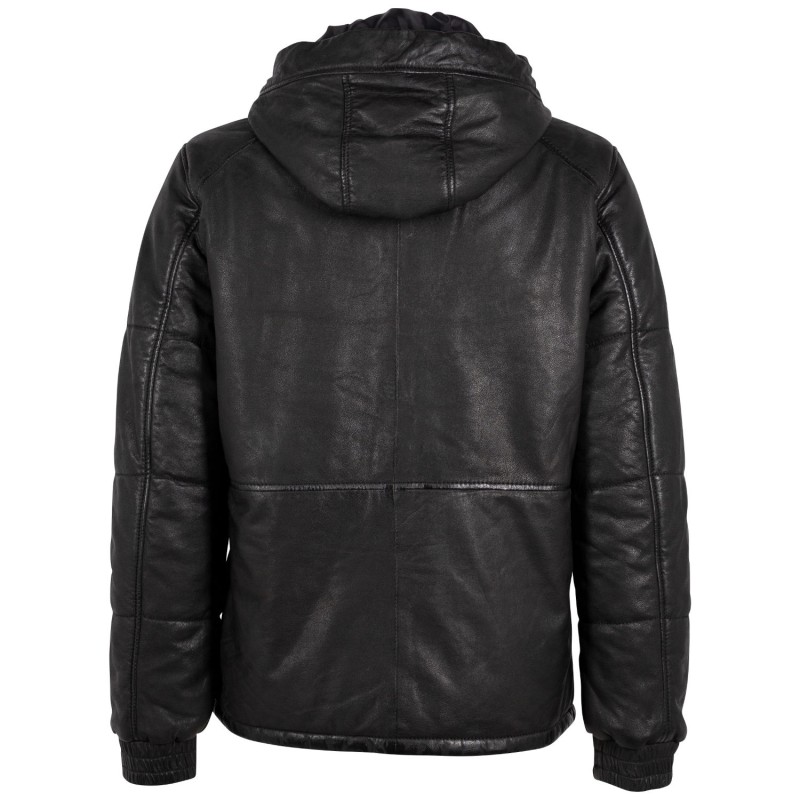 Geaca de Iarna din Piele Barbati 2.0 by Mauritius Neagra G2MAbito – Black Friday Geaca de Iarna din Piele Barbati 2.0 by Mauritius Neagra G2MAbito – Black Friday