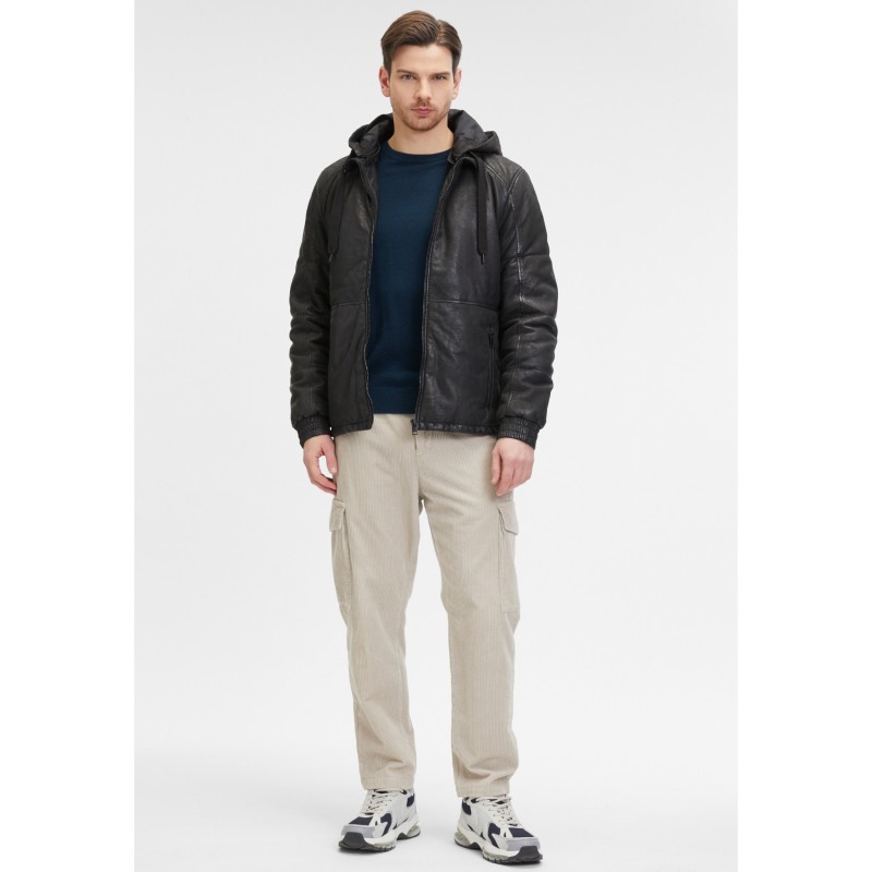 Geaca de Iarna din Piele Barbati 2.0 by Mauritius Neagra G2MAbito – Black Friday Geaca de Iarna din Piele Barbati 2.0 by Mauritius Neagra G2MAbito – Black Friday