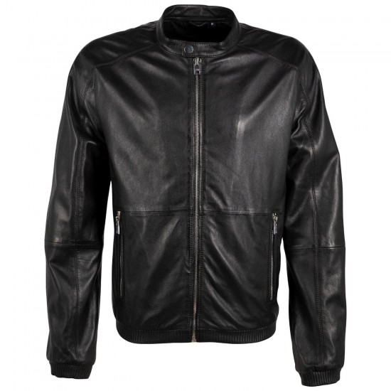 Geaca de Piele Barbati 2.0 by Mauritius Neagra G2MArik