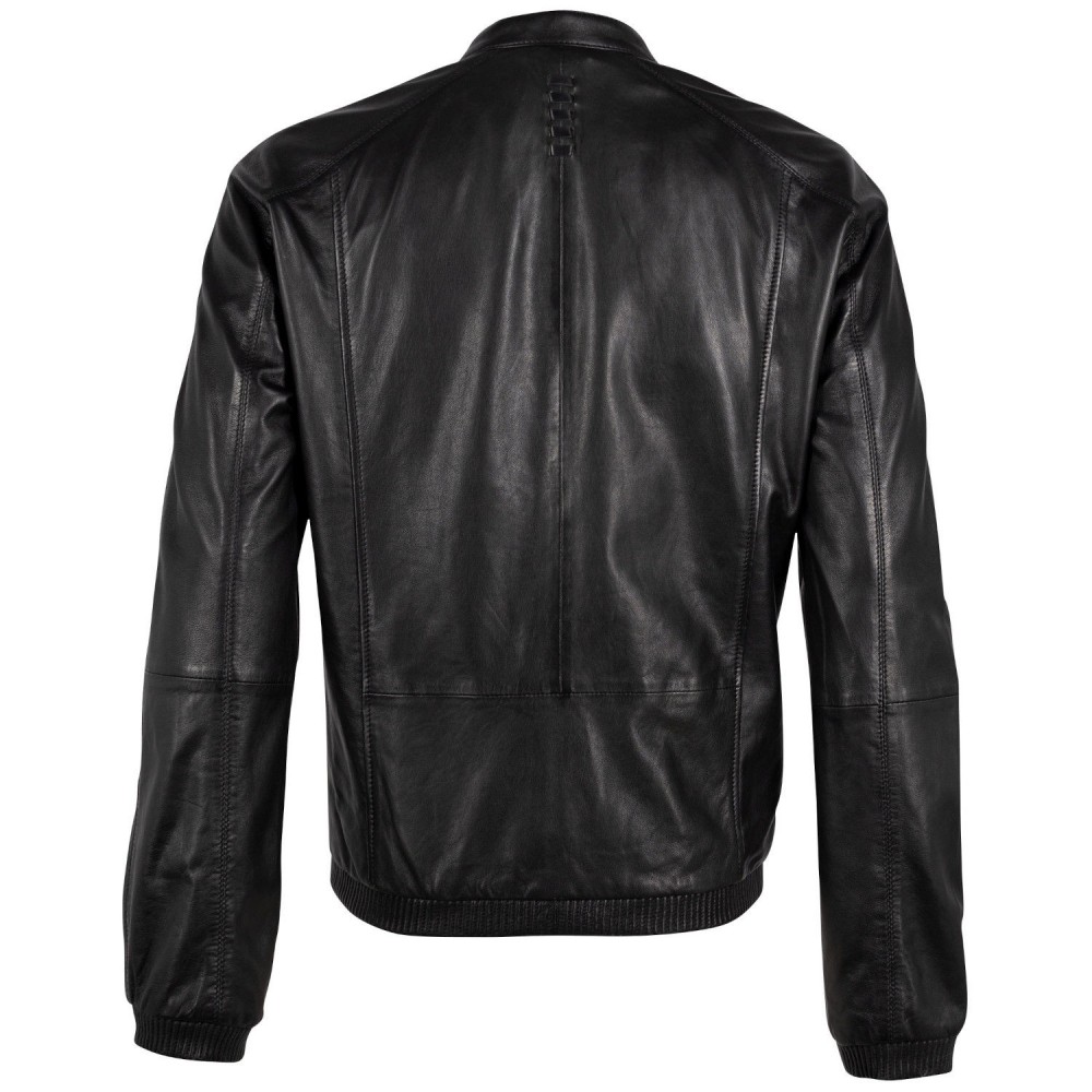 Geaca de Piele Barbati 2.0 by Mauritius Neagra G2MArik Geaca de Piele Barbati 2.0 by Mauritius Neagra G2MArik - readytowear.ro