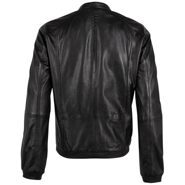 Geaca de Piele Barbati 2.0 by Mauritius Neagra G2MArik – Geci de Piele — fotografia 2