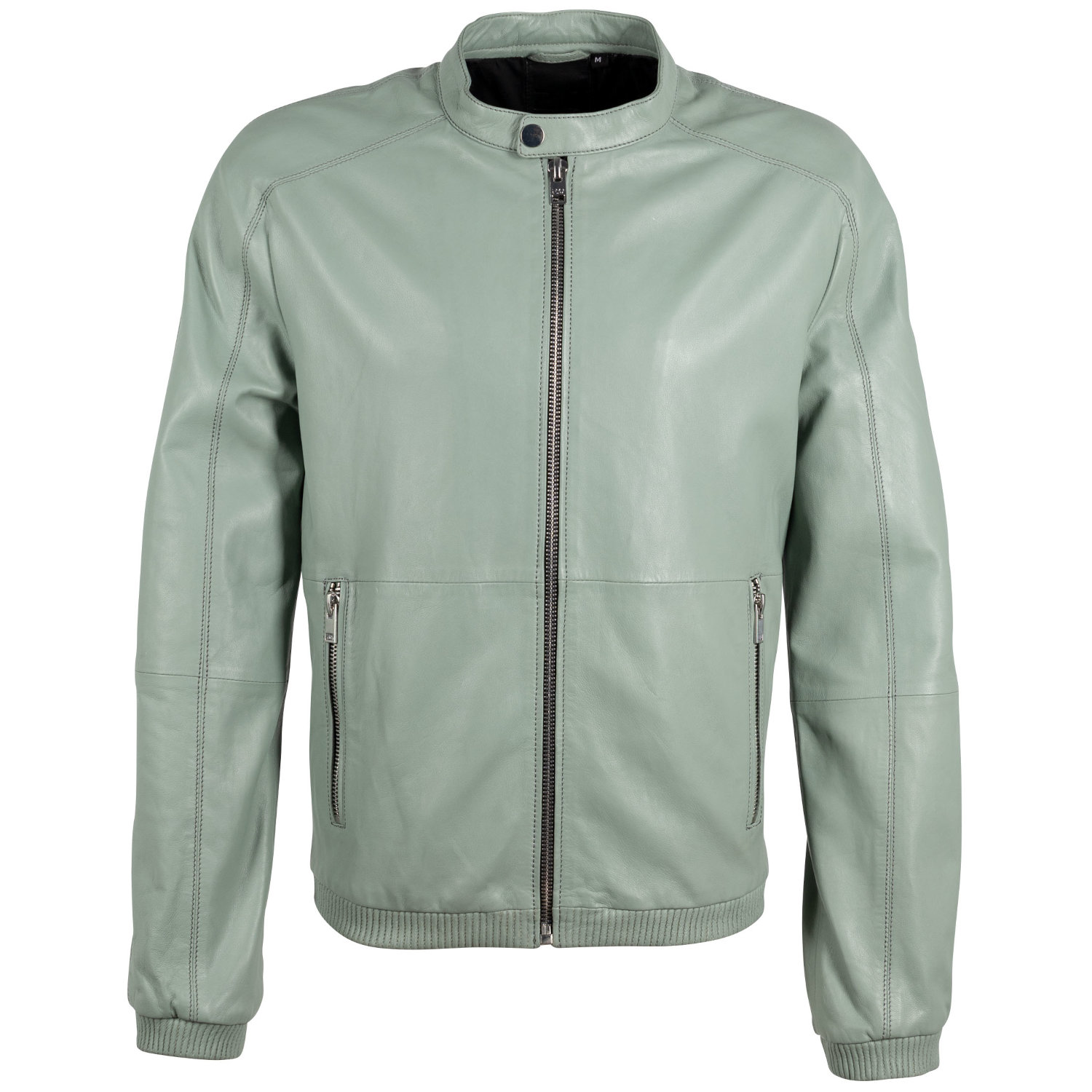 Geaca de Piele Barbati 2.0 by Mauritius Verde Deschis G2MArik – Geci de Piele