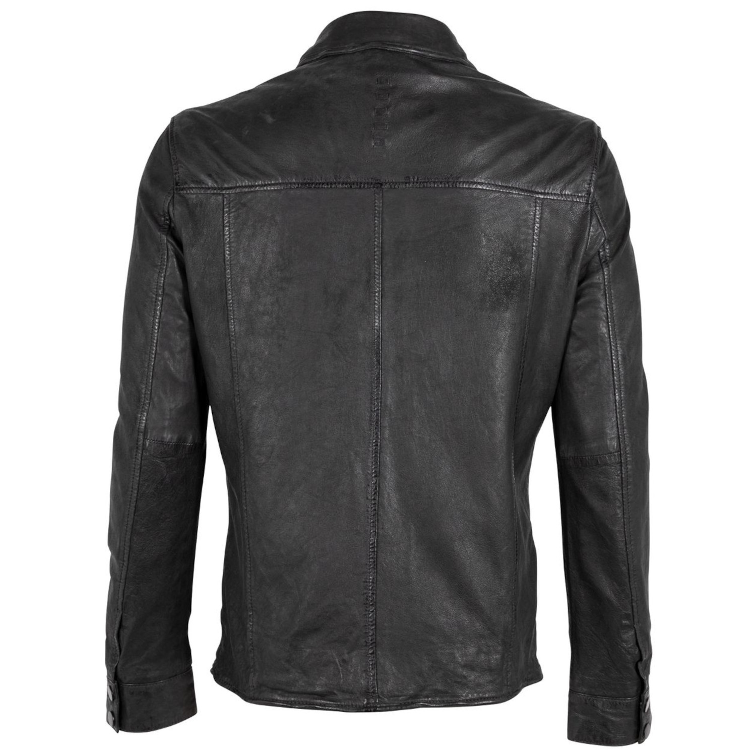 Camasa de Piele Barbati 2.0 by Mauritius Neagra G2MBeith – Black Friday