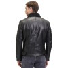 Geaca de Iarna Imblanita din Piele Barbati 2.0 by Mauritius Neagra G2MIdor – Black Friday