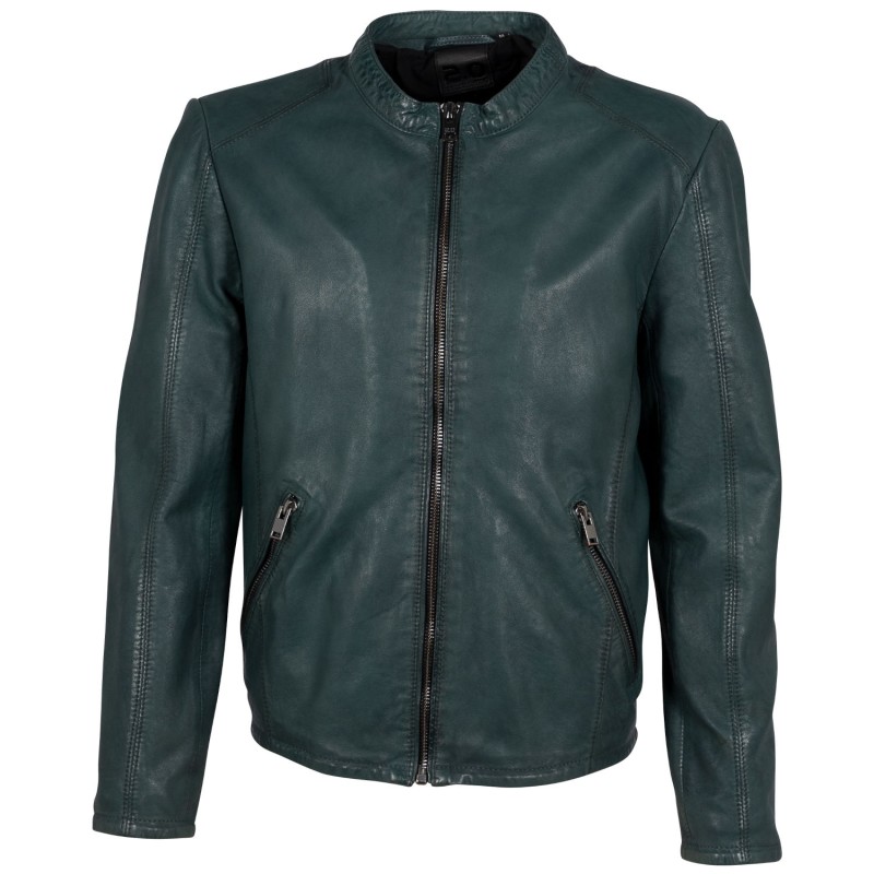 Geaca de Piele Barbati 2.0 by Mauritius Verde Inchis G2MIke – Geci de Piele Geaca de Piele Barbati 2.0 by Mauritius Verde Inchis G2MIke – Geci de Piele