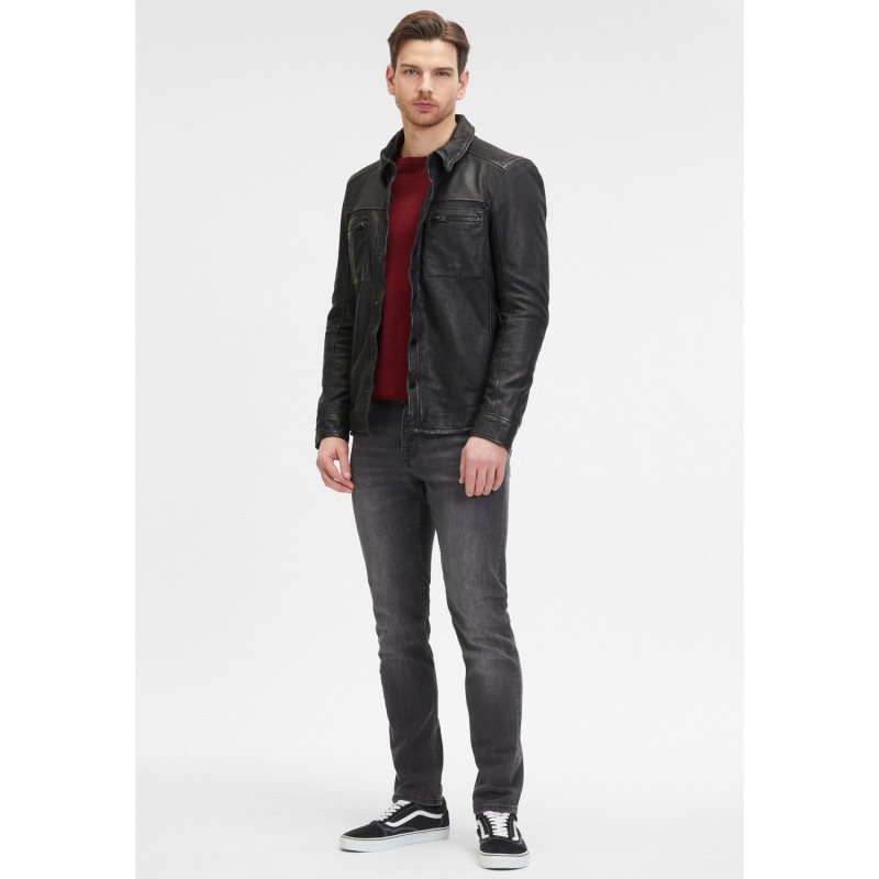 Camasa de Piele Barbati 2.0 by Mauritius Neagra G2MImon – Black Friday Camasa de Piele Barbati 2.0 by Mauritius Neagra G2MImon – Black Friday