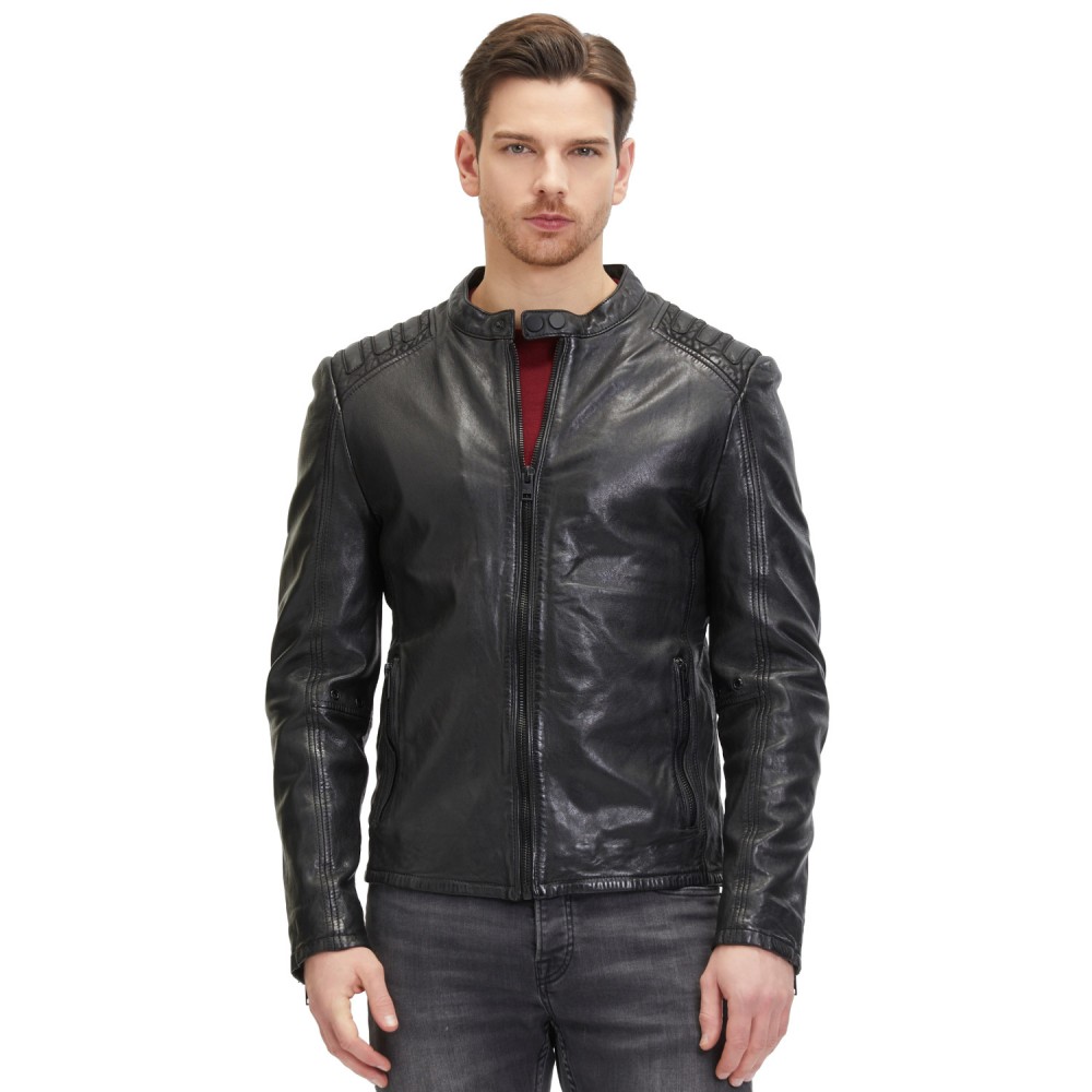 Geaca de Piele Barbati 2.0 by Mauritius Neagra G2MMagnu Geaca de Piele Barbati 2.0 by Mauritius Neagra G2MMagnu - readytowear.ro