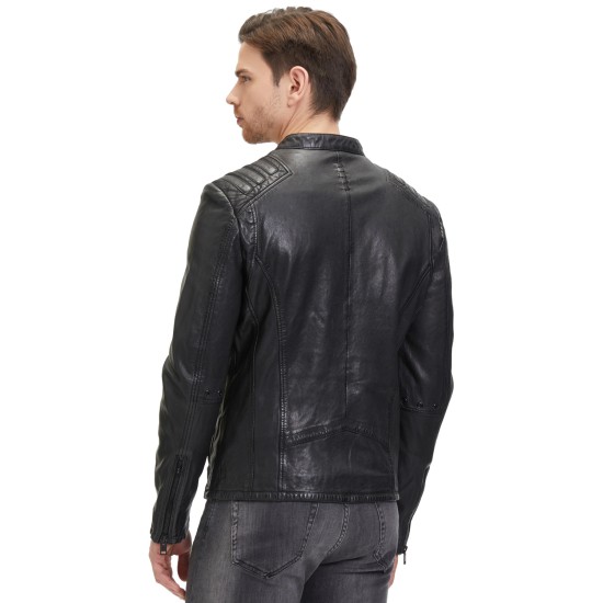 Geaca de Piele Barbati 2.0 by Mauritius Neagra G2MMagnu Geaca de Piele Barbati 2.0 by Mauritius Neagra G2MMagnu