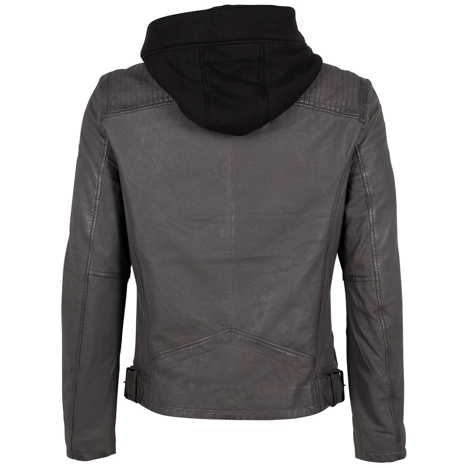 Geaca de Piele Barbati 2.0 by Mauritius Gri G2MNeiko – Geci de Piele