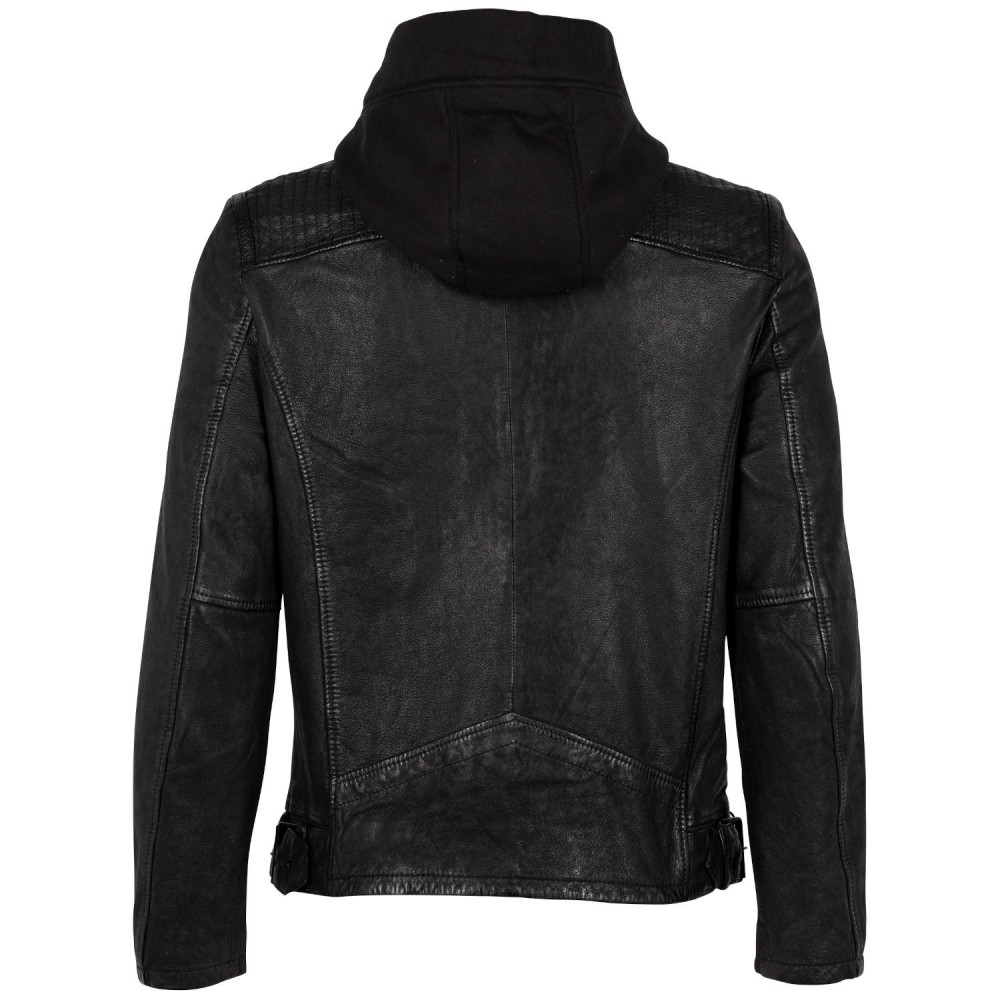 Geaca de Piele Barbati 2.0 by Mauritius Neagra G2MNeiko Geaca de Piele Barbati 2.0 by Mauritius Neagra G2MNeiko - readytowear.ro