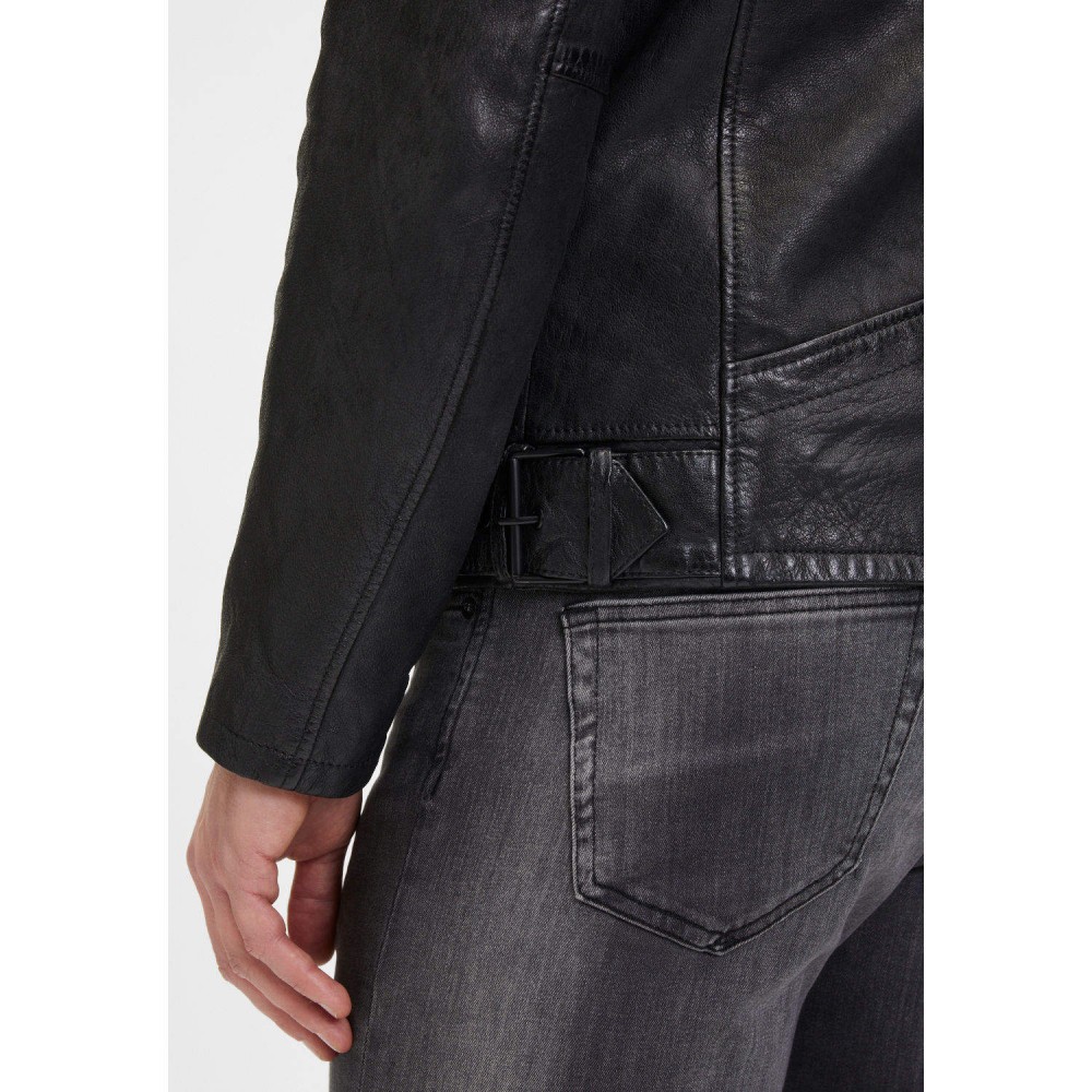 Geaca de Piele Barbati 2.0 by Mauritius Neagra G2MNeiko Geaca de Piele Barbati 2.0 by Mauritius Neagra G2MNeiko - readytowear.ro