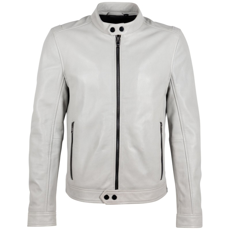 Geaca de Piele Barbati 2.0 by Mauritius Gri Deschis G2MOccer – Geci de Piele Geaca de Piele Barbati 2.0 by Mauritius Gri Deschis G2MOccer – Geci de Piele