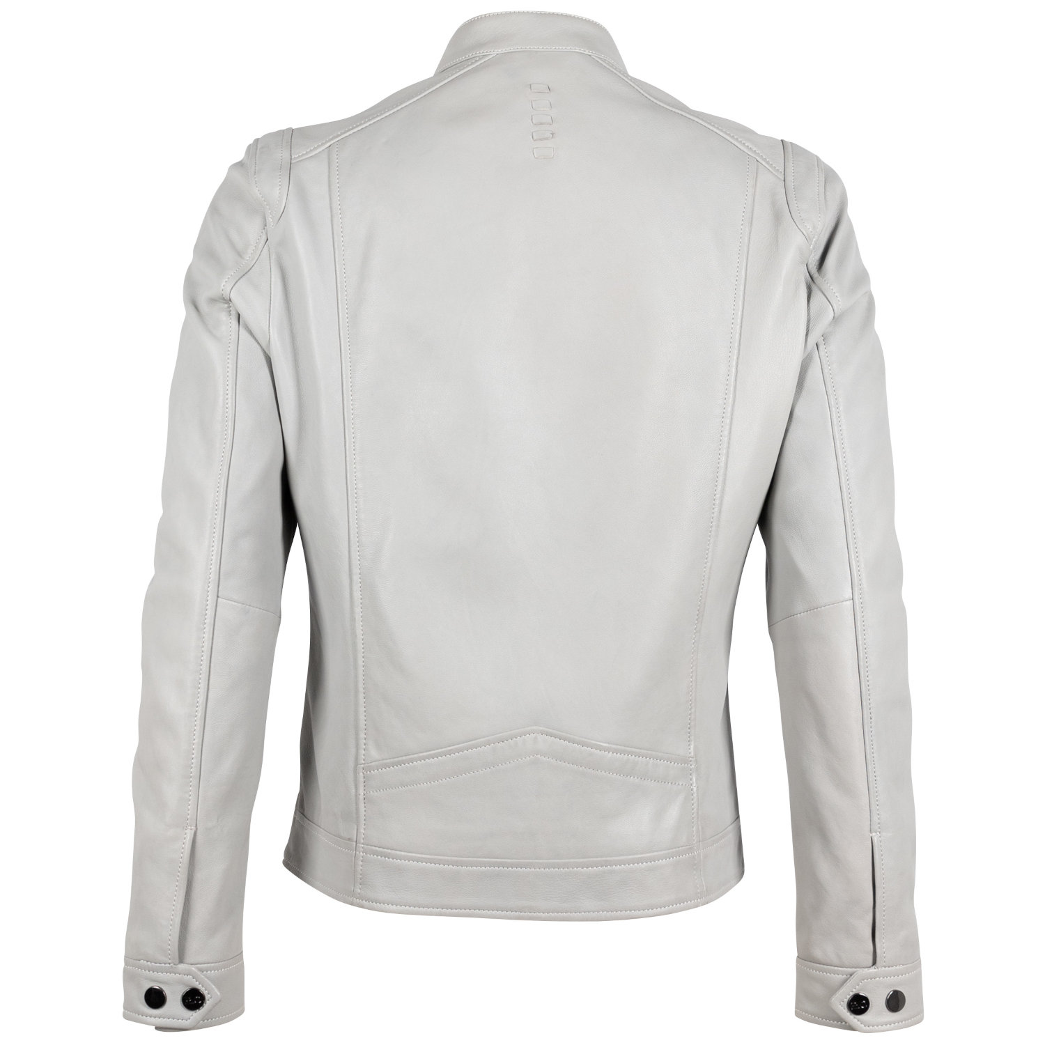 Geaca de Piele Barbati 2.0 by Mauritius Gri Deschis G2MOccer – Geci de Piele