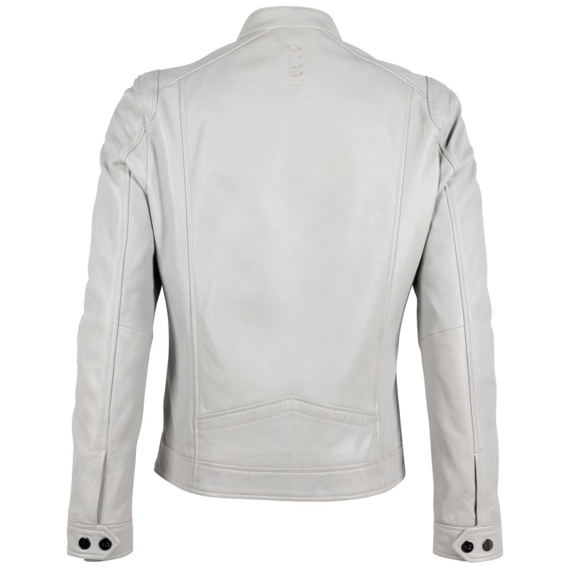 Geaca de Piele Barbati 2.0 by Mauritius Gri Deschis G2MOccer – Geci de Piele Geaca de Piele Barbati 2.0 by Mauritius Gri Deschis G2MOccer – Geci de Piele