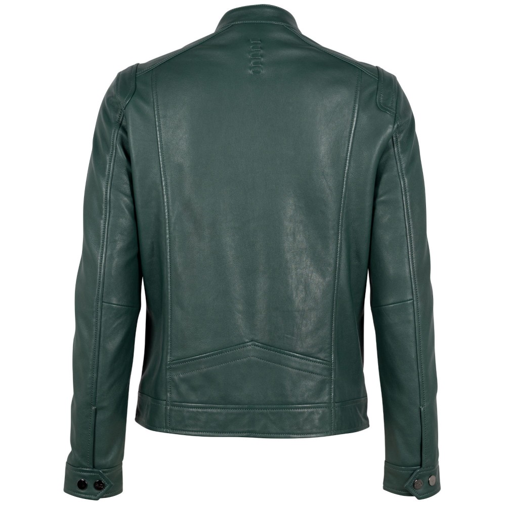 Geaca de Piele Barbati 2.0 by Mauritius Verde Inchis G2MOccer Geaca de Piele Barbati 2.0 by Mauritius Verde Inchis G2MOccer - readytowear.ro