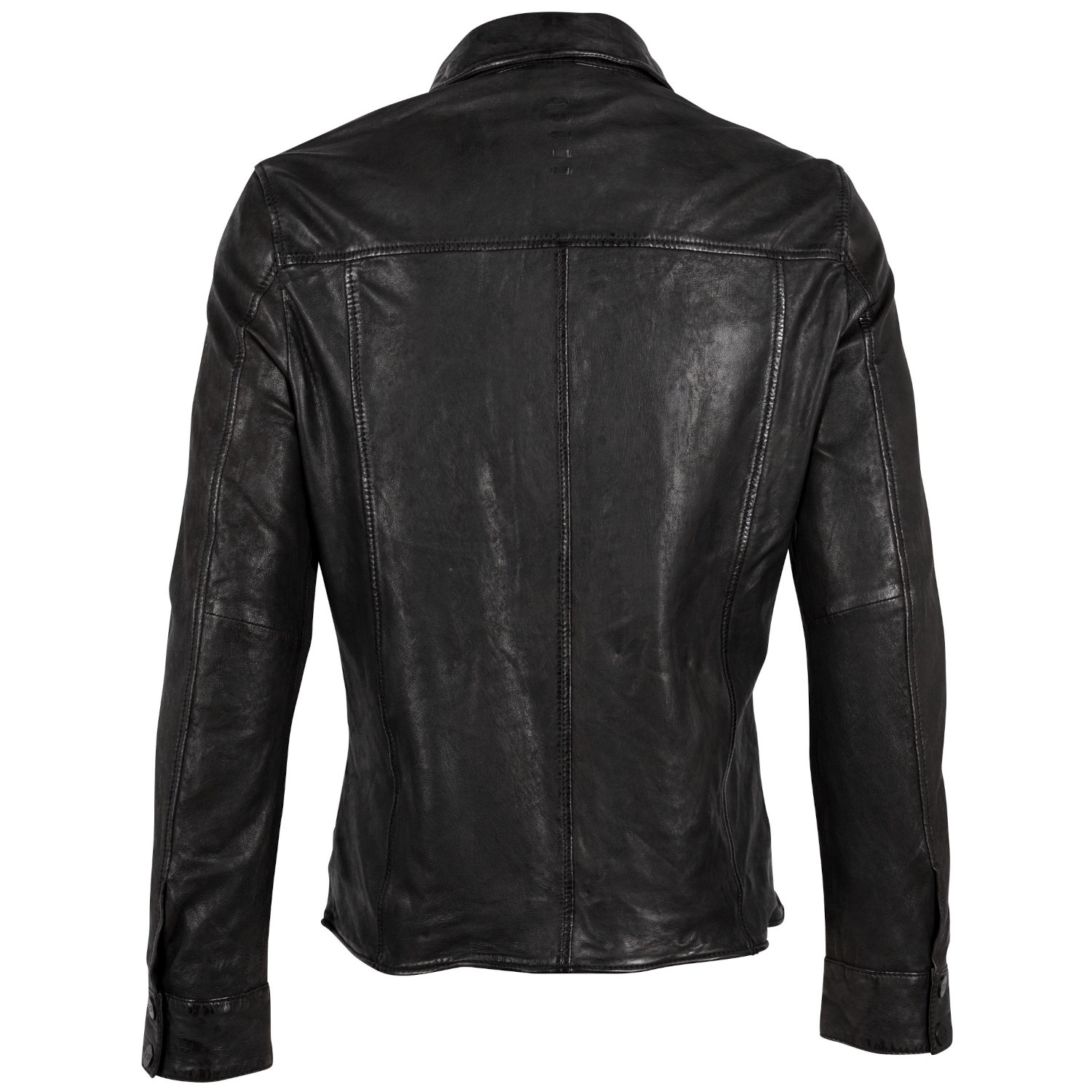 Camasa de Piele Barbati 2.0 by Mauritius Neagra G2MRavil – Camasi din Piele