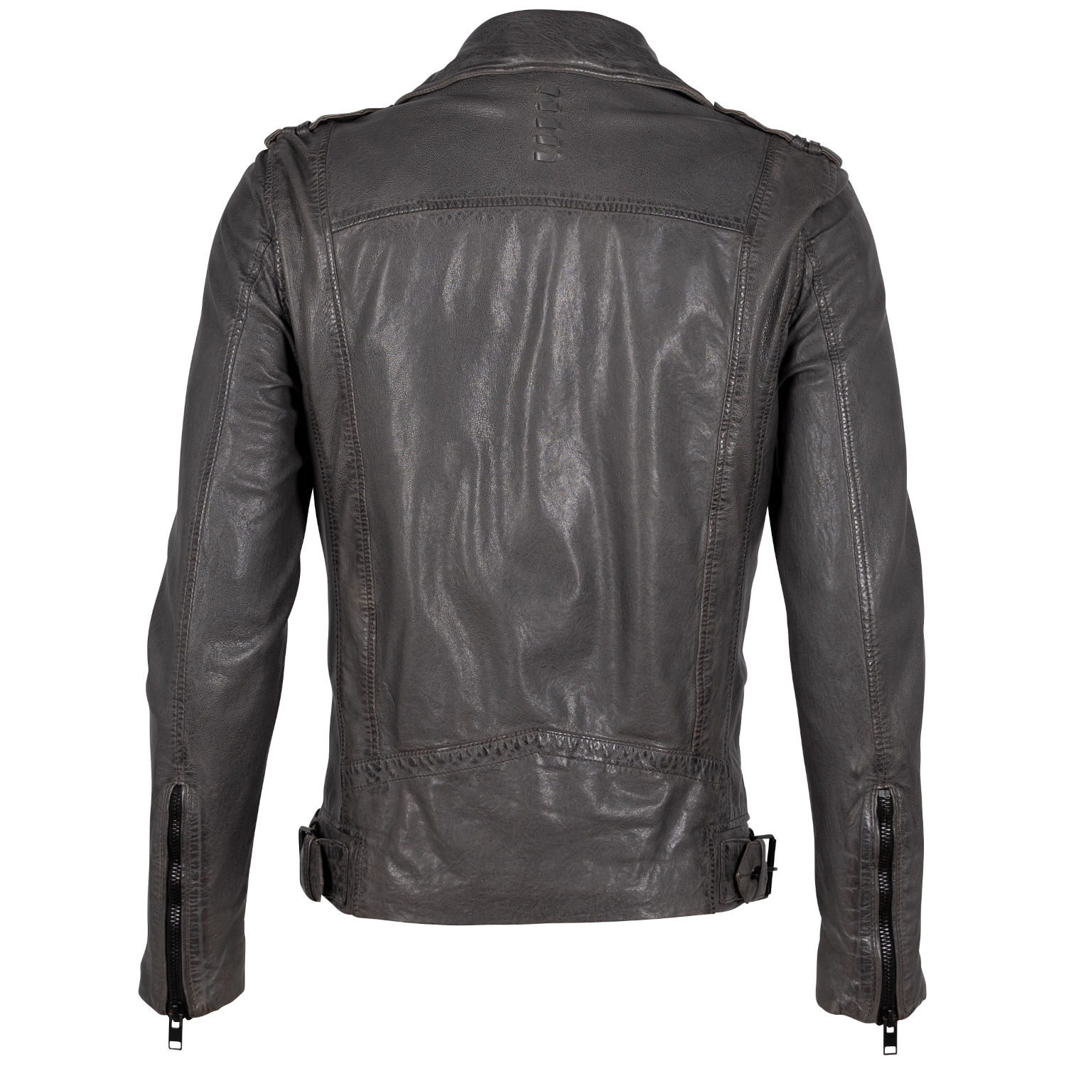 Geaca de Piele Barbati 2.0 by Mauritius Gri G2MRotys – Geci de Piele
