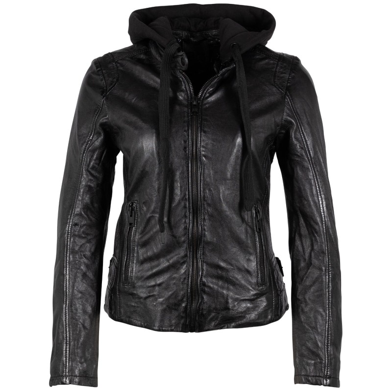 Geaca de Piele Dama 2.0 by Mauritius Neagra G2WAlya – Geci de Piele Geaca de Piele Dama 2.0 by Mauritius Neagra G2WAlya – Geci de Piele