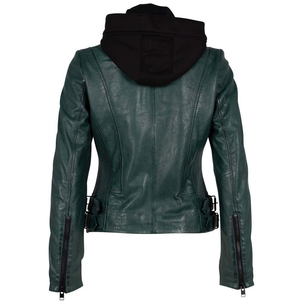 Geaca de Piele Dama 2.0 by Mauritius Verde Inchis G2WAlya – Black Friday Geaca de Piele Dama 2.0 by Mauritius Verde Inchis G2WAlya – Black Friday