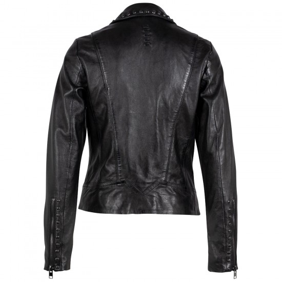 Geaca de Piele Dama 2.0 by Mauritius Neagra G2WBenja Geaca de Piele Dama 2.0 by Mauritius Neagra G2WBenja