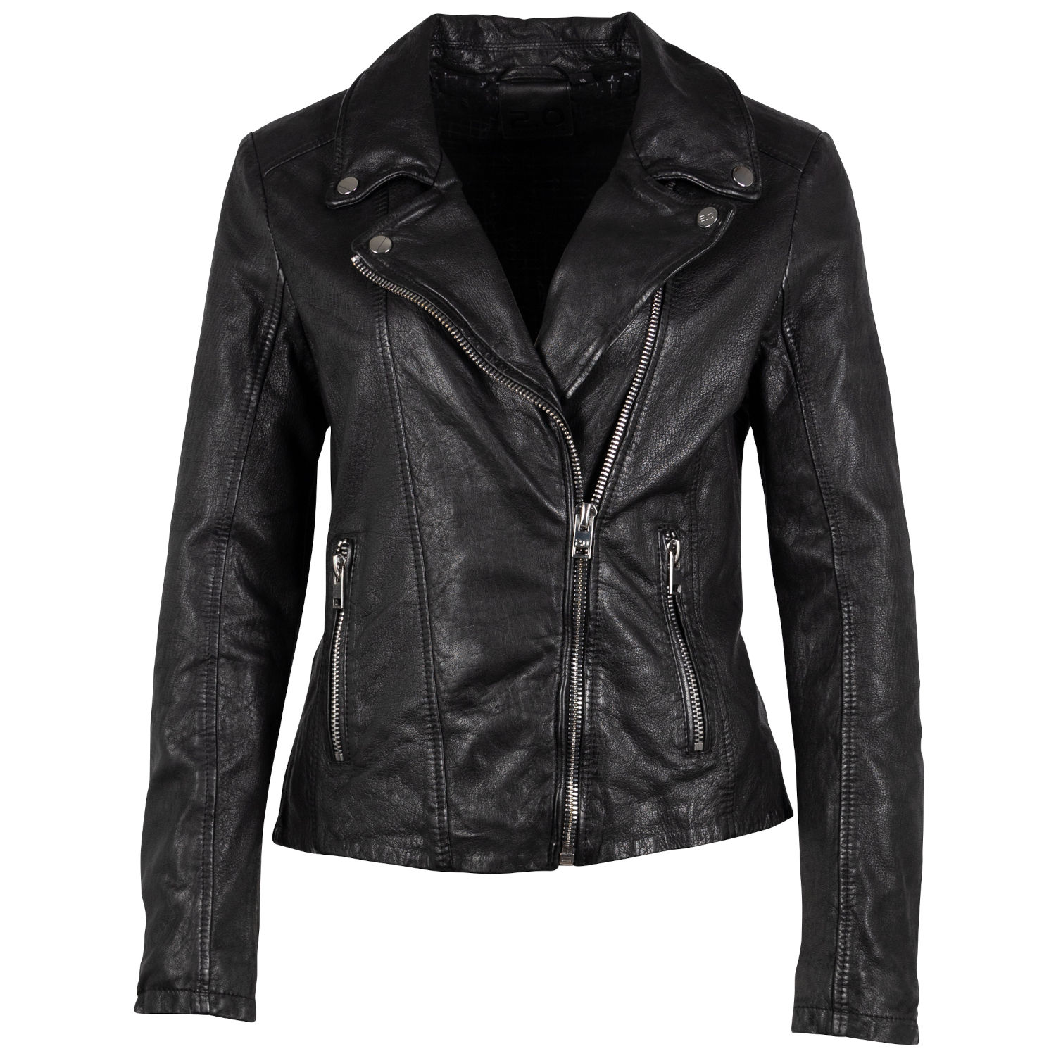 Geaca de Piele Dama 2.0 by Mauritius Neagra G2WByra – Black Friday