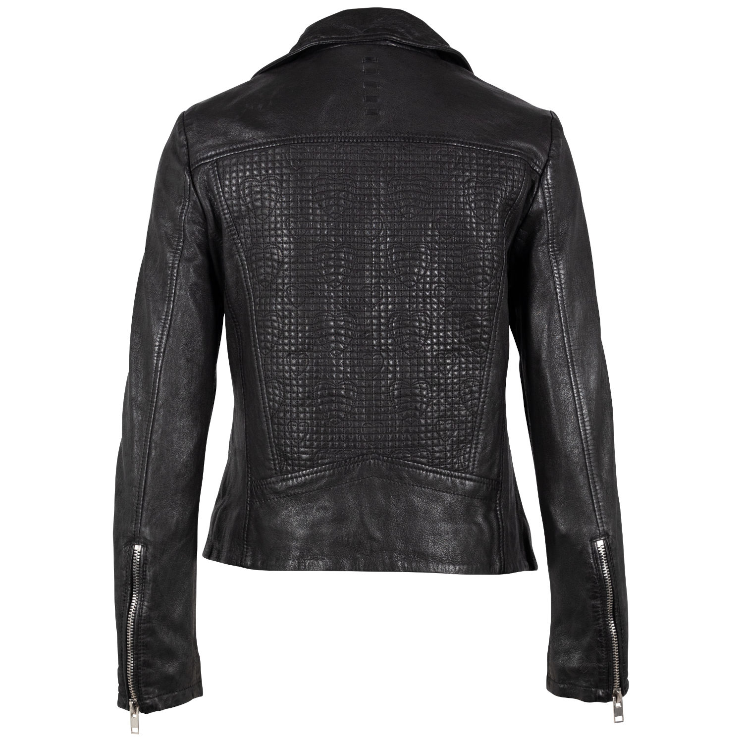 Geaca de Piele Dama 2.0 by Mauritius Neagra G2WByra – Black Friday