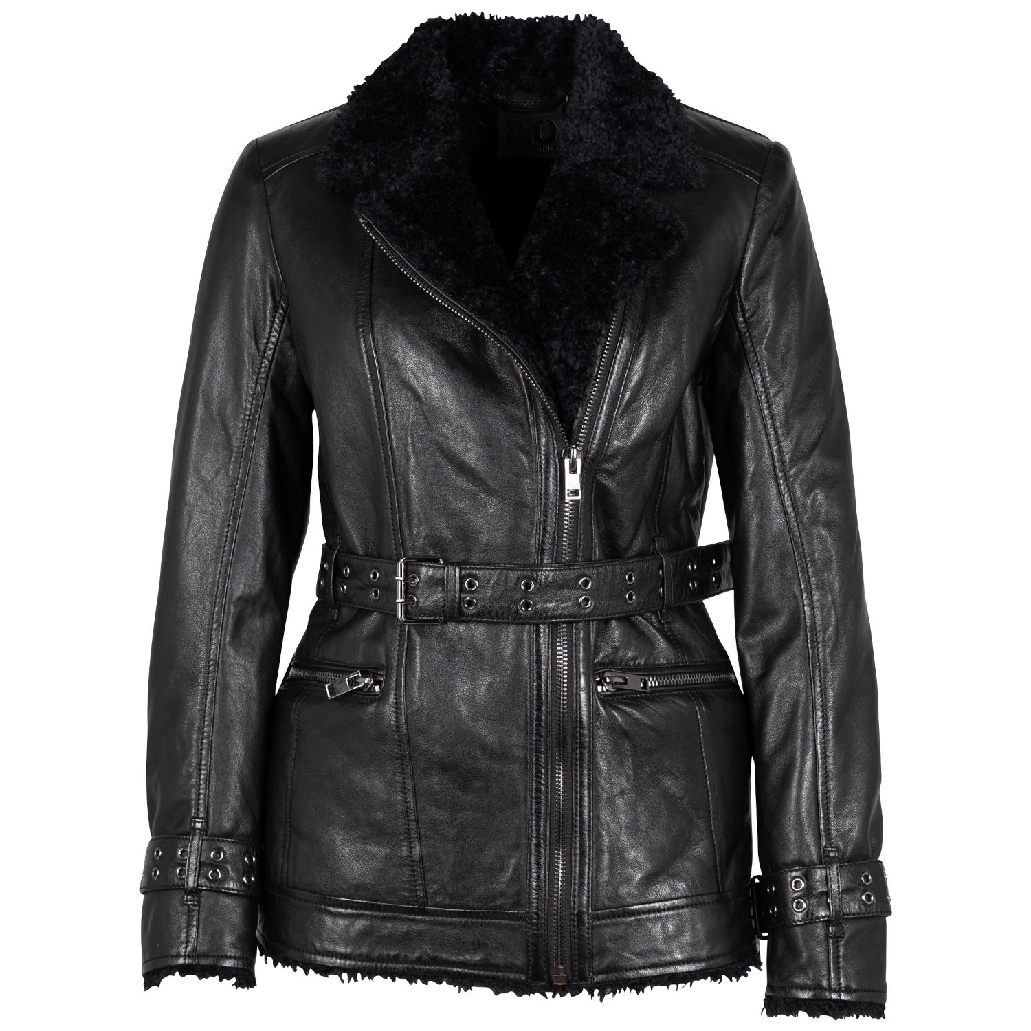 Geaca de Piele Dama 2.0 by Mauritius Neagra G2WDeba – Black Friday Geaca de Piele Dama 2.0 by Mauritius Neagra G2WDeba – Black Friday