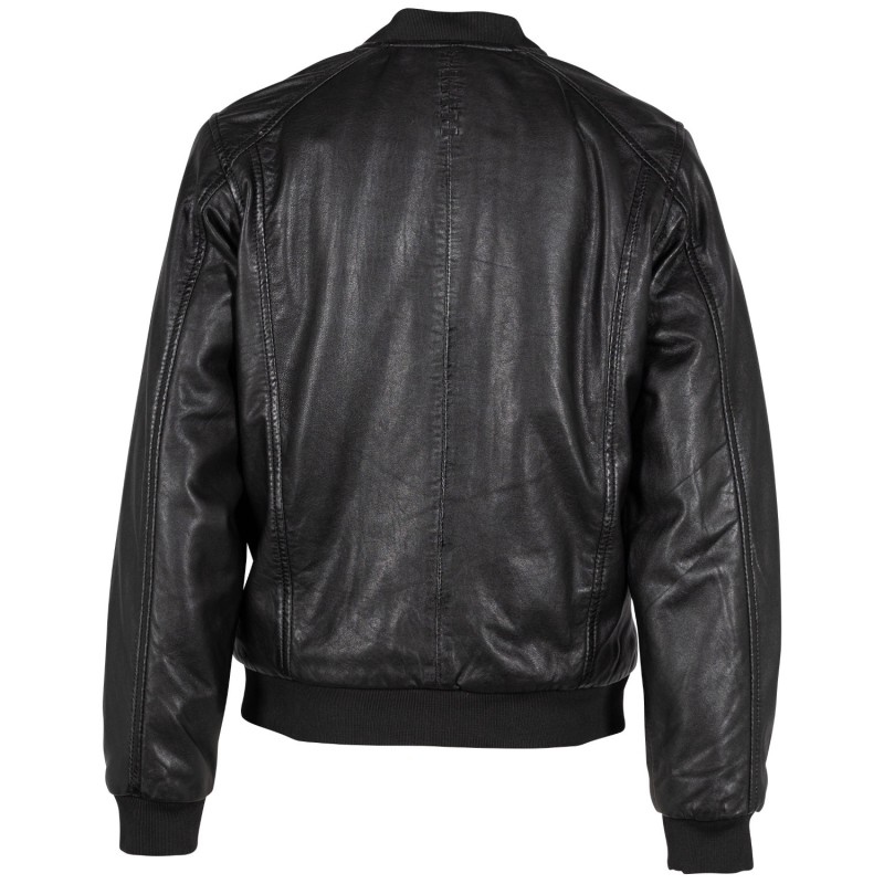 Geaca de Iarna din Piele cu doua fete Dama 2.0 by Mauritius Neagra G2WDilay – Black Friday